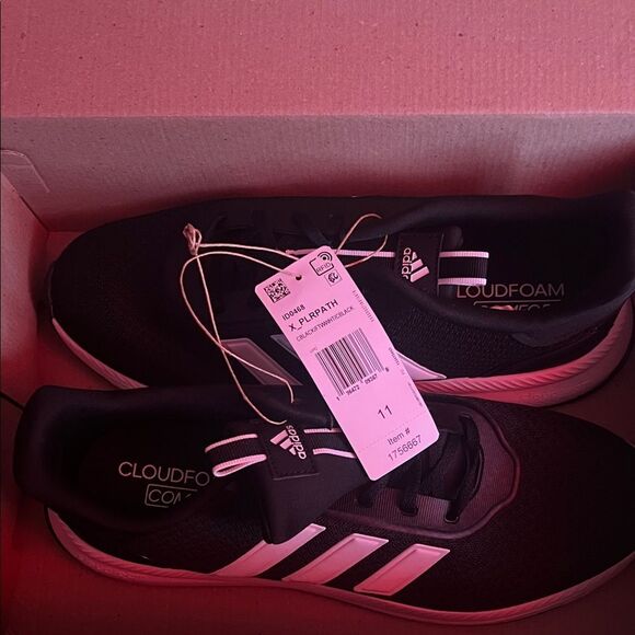 Adidas Men’s Black and White Sneakers main image 6